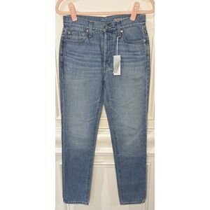 MSRP $198 Outerknown Jeans Women's SEA Light Wash Generation Slim 5 Pocket SZ 24